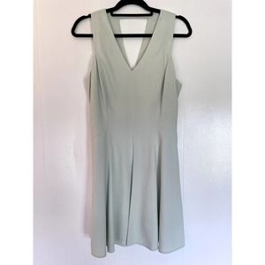 ARMANI Exchange Sleeveless V-Neck Summer‎ Dress Green Size 8